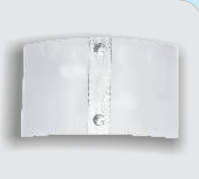 2xGLS / Retrofit CFL / LED B-22 Wall Light-2